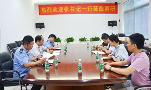 热烈欢迎张书记一行莅临居然之家安徽分公司合肥长江东路店调研指导！