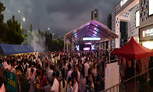 居然之家安徽分公司六安店8月搞事，首届万人电音狂欢节圆满举行！